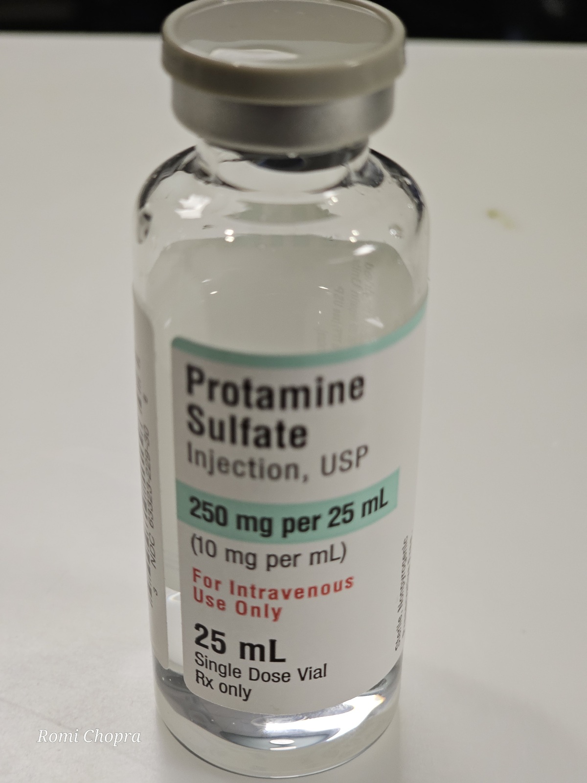 Basics of Protamine as an antagonist and reversal agent for Heparin